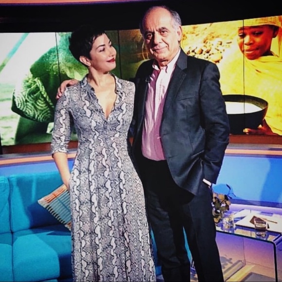 ZARA BLOGGERS FAVORITE SNAKE SHIRT MAXI DRESS - Picture 7 of 7